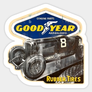 Rubber Tires Sticker